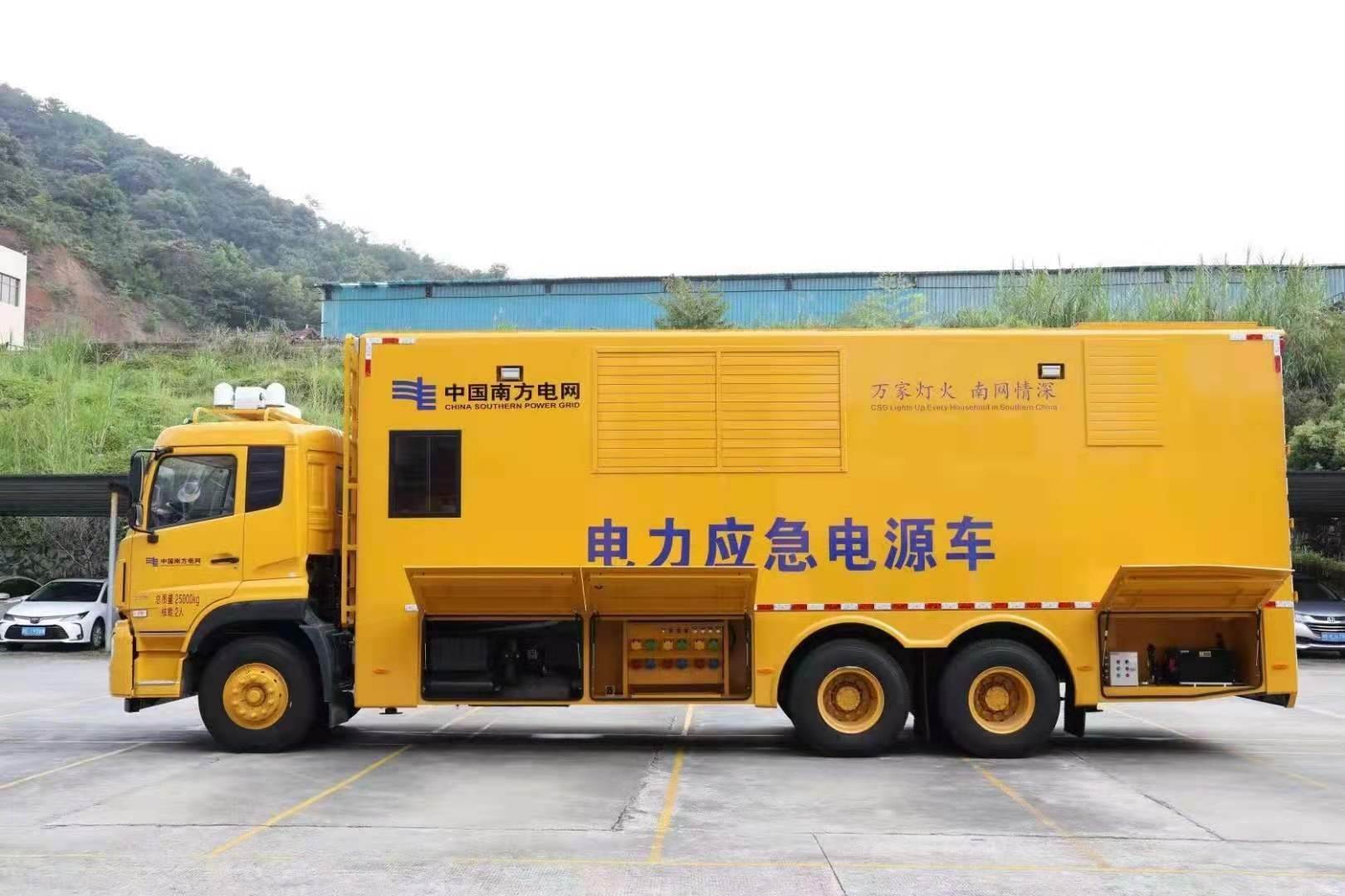 延长安康大型柴油发电机发电车UPS电源出租租赁